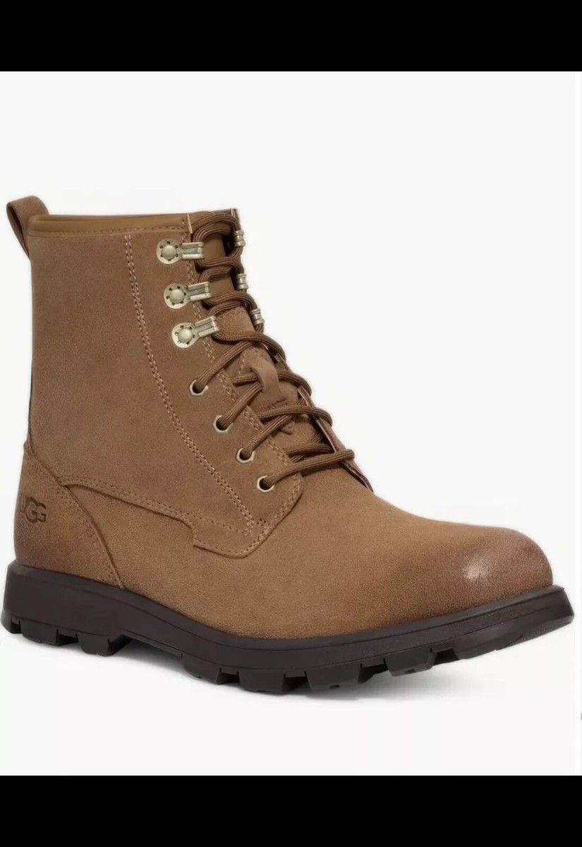 Ugg Kirkson Waterproof Leather Boots NIB UggPlush Wool Lining Vibram Sole New UGG | Shoes | Ugg Kirkson Brown Waterproof Leather Sheepwool  main image 2