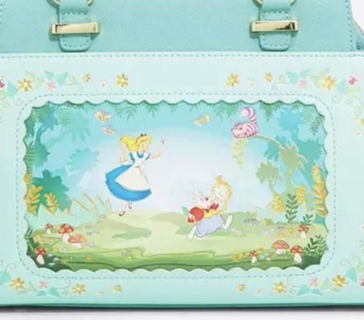 Loungefly Disney Alice in Wonderland Scenic Handbag NEW EXCLUSIVE
