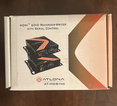 Atlona HDMI EDID Recorder-Writer With Serial Control AT-HD Sync New in Box