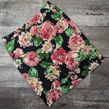 Talbots Petite Floral Lined Skirt Size 8P