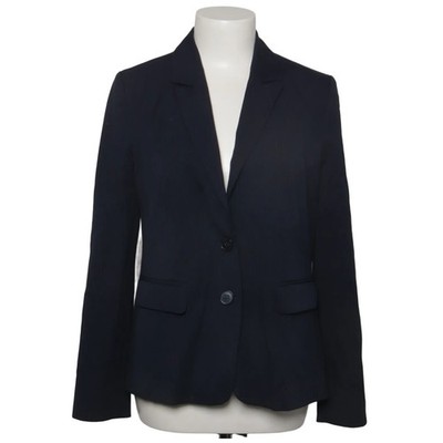 Hallhuber Donna, Blazer, Größe: 38, Blau, Elasthan/Polyester/Viskose #qlm