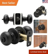 Colonial Privacy Interior Door Knob   ANSI Grade-3 Certified, Modern Heavy Du...