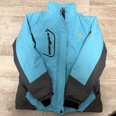 Women s Vintage Winter  Whatdo Teal Ski Jacket Size Medium