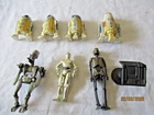 Vintage Star Wars 3.75 Lot  7 Action Figures R2D2 3CPO Kenner 1997-1998