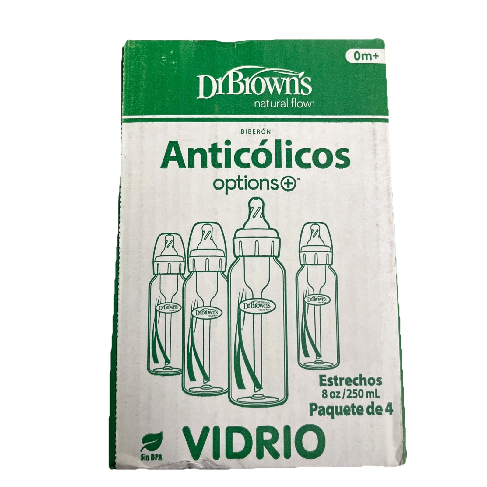 Dr Brown’s Anti-Colic Glass Baby Bottles Narrow 8oz 250ml 4 Pack
Opens in a new window or tab