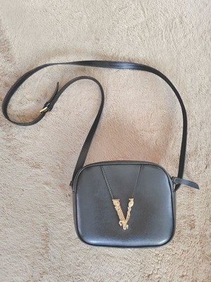 Versace Black Shoulder Bag