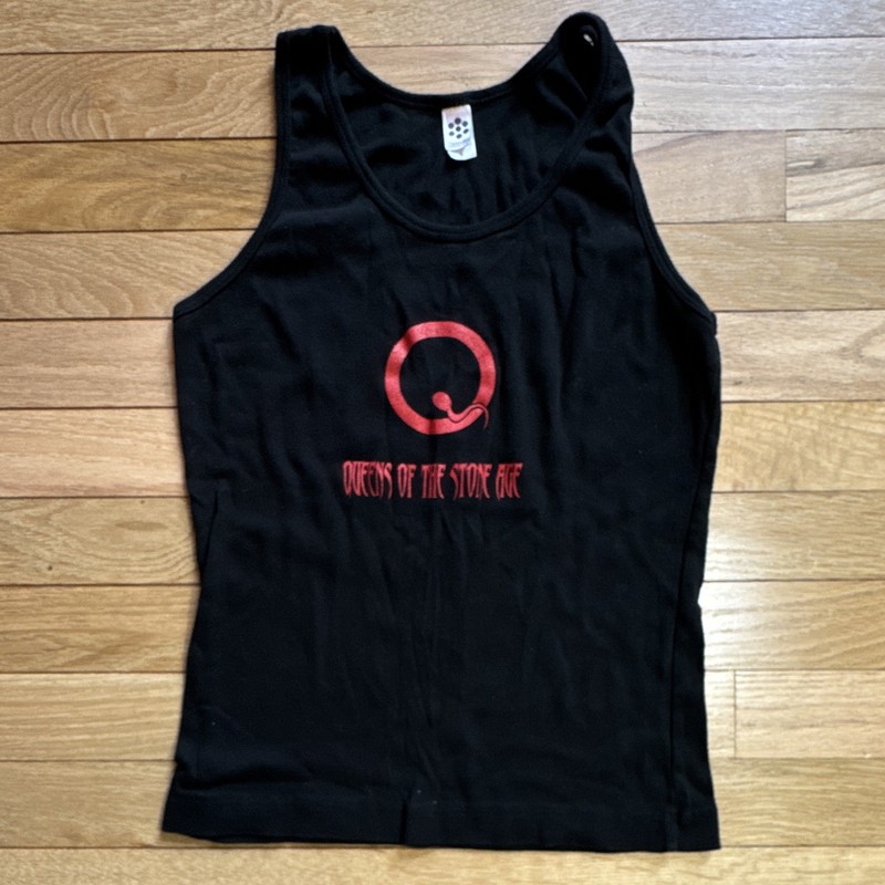 Queens of the Stone Age Black Tank Top Shirt Size Ladies YL Dave Grohl