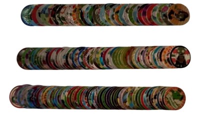 50 Plants vs. Zombies Tazos   Different Designs   New   Collectible Pog Discs