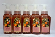 5 Sparkling Orange Bath  Body Works Gentle Foaming Hand Soap 8.75 fl oz