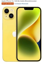Apple iPhone 14 - 128GB - Giallo condizioni perfette interne