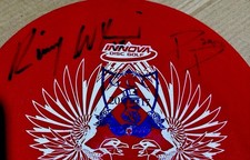 Innova Star Shryke 164g Red Disc Golf Driver AUTOGRAPHED Wysocki + Pierce SIGNED