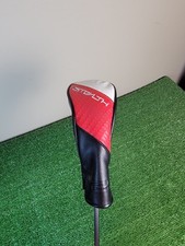 TaylorMade Stealth 2 Hybrid Headcover, Black w/ White  Red, Used Excellent