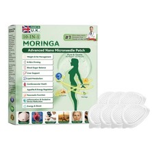 Moringa Berberine X 10-in-1 Advanced Nano Microneedle Patch for Weight Loss 7 Ct