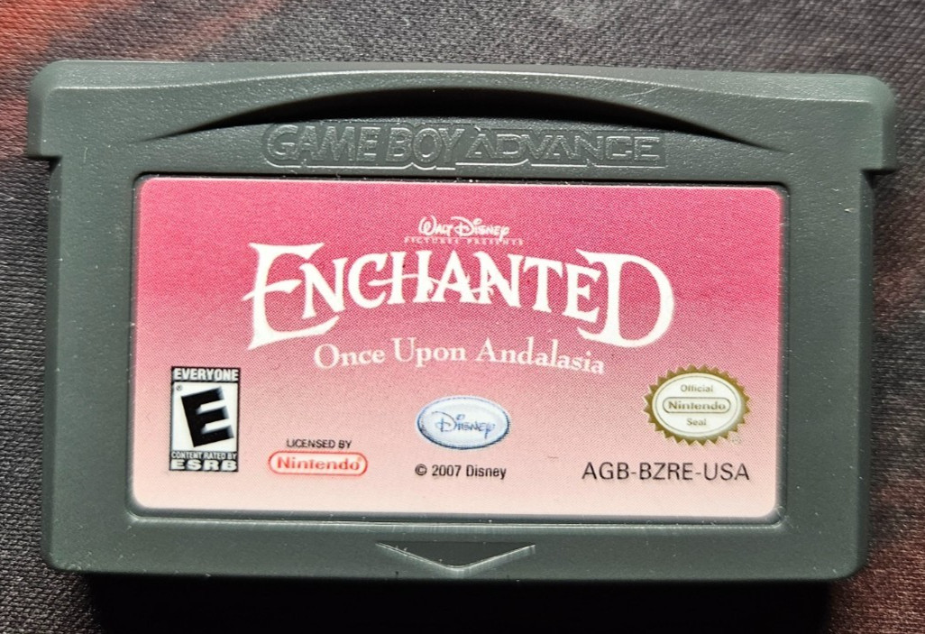 Enchanted Once Upon Andalasia Game Boy Advance Nintendo GBA Princess