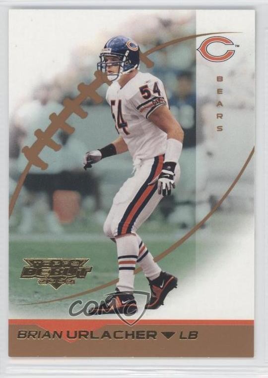 2002 Topps Debut Brian Urlacher #18 HOF 0a1