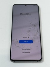 Samsung Galaxy S20 5G 128GB SM-G981U Cosmic Gray (Unlocked) Smartphone- Broken