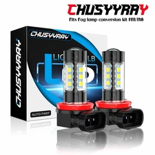 For Mazda CX-9 2013-2015 2x LED Fog Light Bulbs Conversion Kit H8 H16 H11