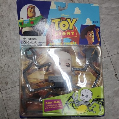 Vintage Toy Story Baby Face Blinking Eye Action Figure Thinkway 1995 Amricon NEW