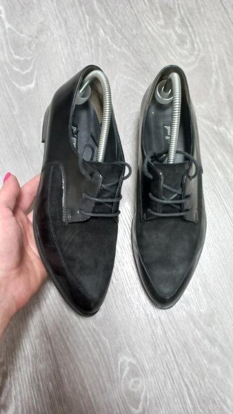 Women Paul Green Heels Black Suede 38 #C3OX