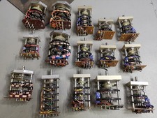 Large Joblot Of Elcom Painton Rotary Switch From Military Test Gear