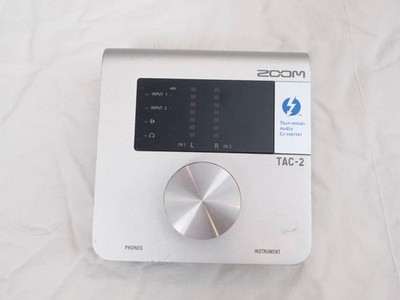 ZOOM TAC-2 Thunderbolt Thunderbolt Audio Interface, used shape