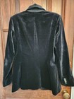 Theory Black Velvet Tuxedo Jacket Women's Size 12-$598 — photo 4