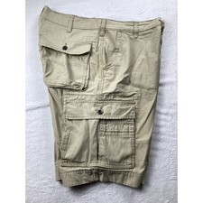 Levi's Cargo Shorts Mens 36 Tan Khaki Cotton Multi Pocket 36610-8091
