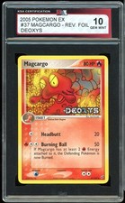 2005 Pokemon EX Deoxys #37 Magcargo Reverse Holo KSA 10 Gem Mint on eBay
