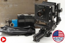 Exc 5 w/ Trunk Horseman L45 4x5 Camera Fujinon W 150mm F/5.6 Lens From JAPAN