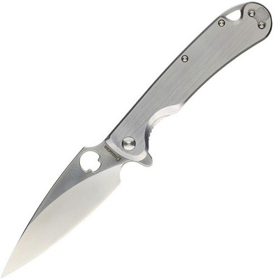 DGRF22FSS Daggerr Knives Zhalo Spear Point D2 Satin Blade Steel Handle Frame Loc