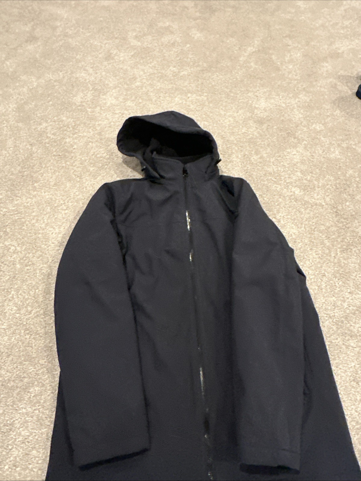 Calvin Klein Men's Double Layered Winter Coat With Removable Hood