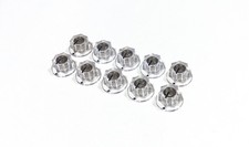 10pcs Clear Transparent Small MXR Skirt Style Guitar Amp Pedal Effect 1/4" Knobs