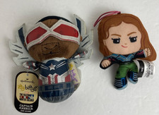 Marvel Captain America Plush Lot Hallmark Itty Bittys Sam Wilson  McDonalds Toy