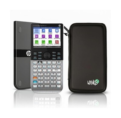 HP Prime G2 Graphing Calculator Including WYNGS Custom-fit Protective case Bl...