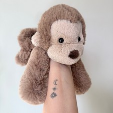 AUTHENTIC Jellycat Smudge Monkey Medium NWT - Fast Shipping