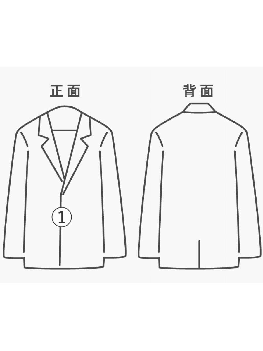 Ameri See-Through Back Pleated Trench Coat/-/Poly… - image 7