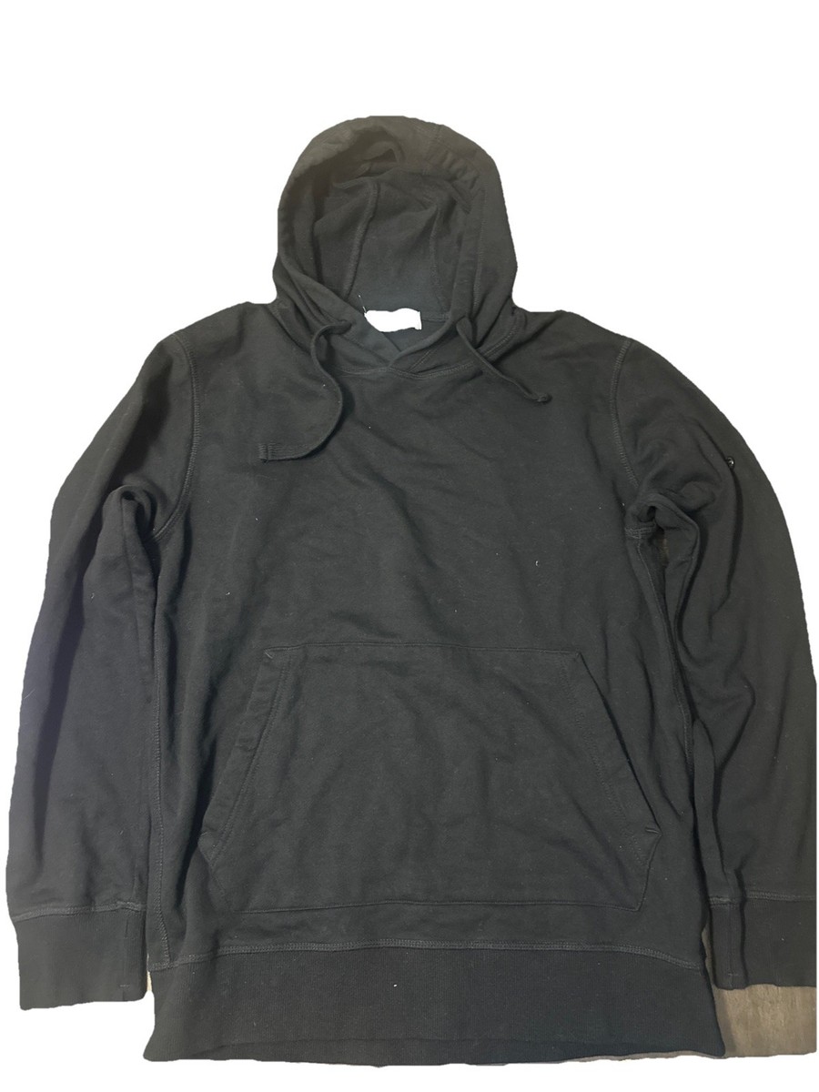 Stone Island Pullover Hoodie Sweatshirt Men's Size XL Black
