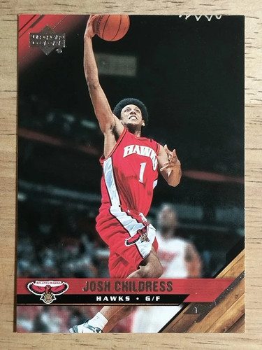 2005 Josh Childress [UD Exclusives Gold] #1