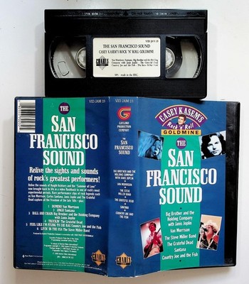 Casey Kasem's Rock 'n' Roll 0 - San Francisco Sound - VHS 1990