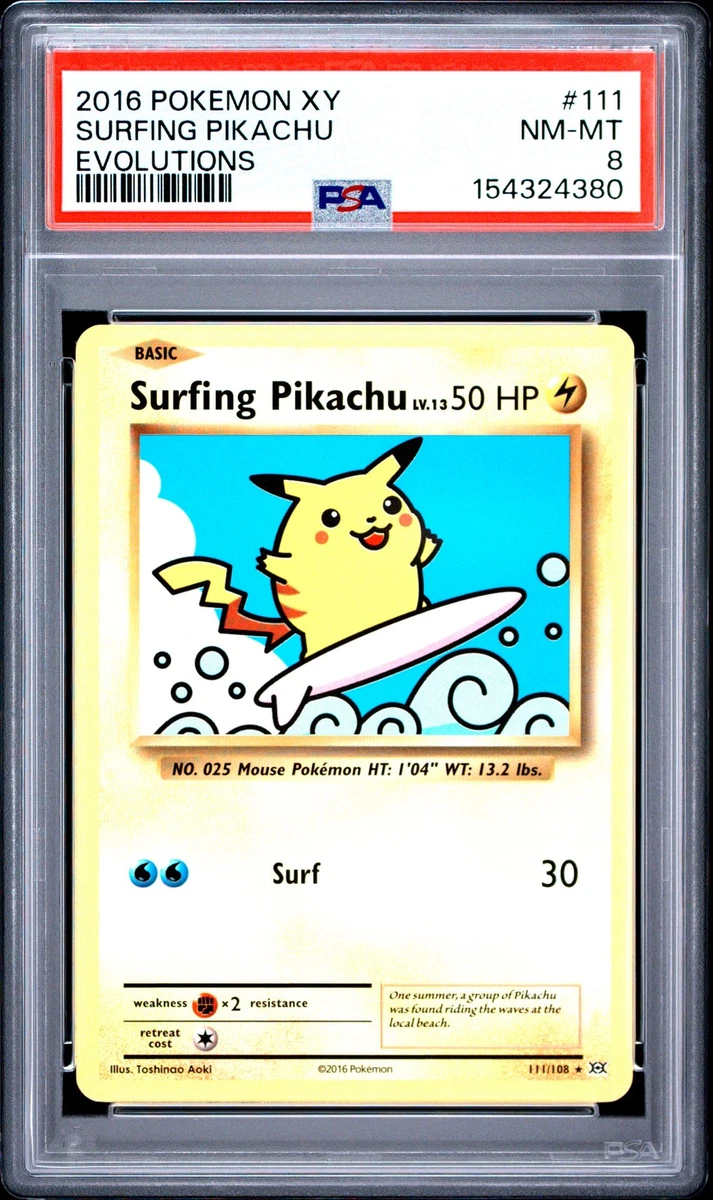 Pikachu Pokémon TCG Secret Rare XY Collectible Individual Card