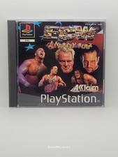 Thumbnail of ebay&reg; auction 406627489727 | ECW Anarchy Rulz Ps1 Playstation 1 CIB -Sehr guter Zustand- Wrestling