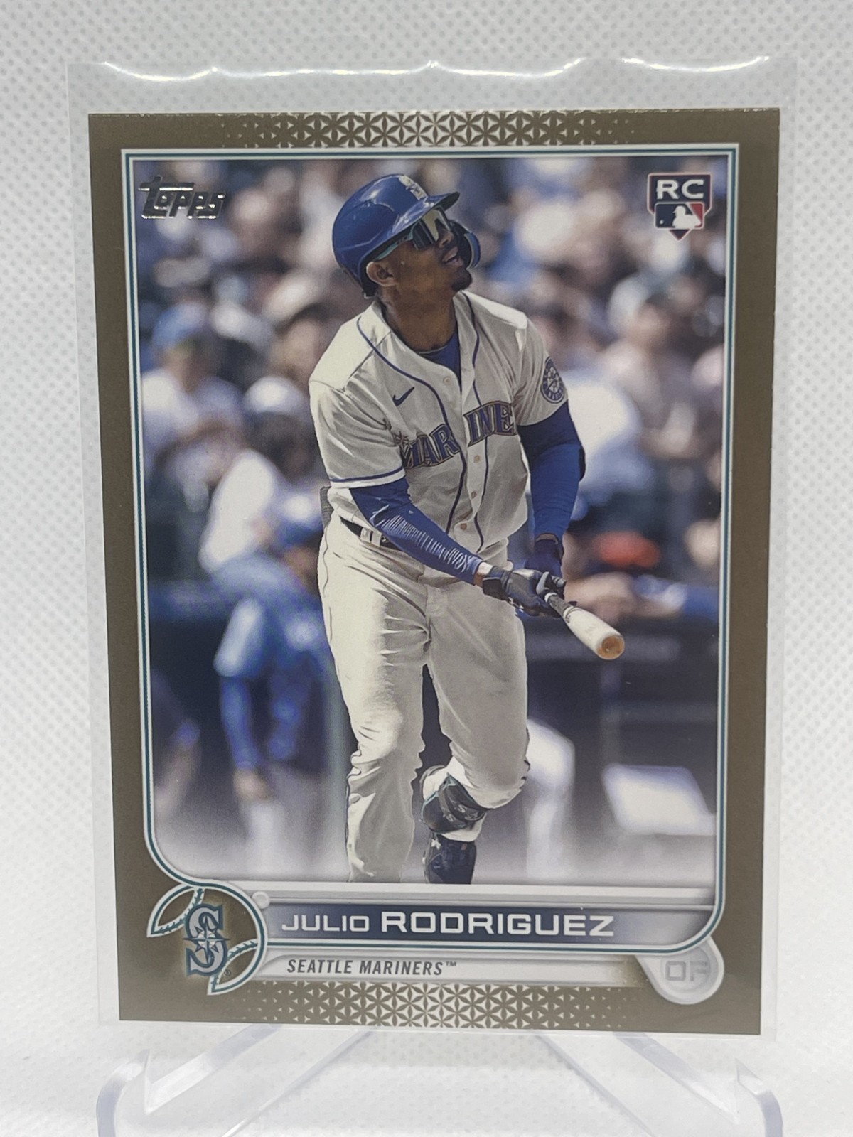 2022 Topps Update Series - Julio Rodriguez #US44 Gold 1056/2022 (RC)