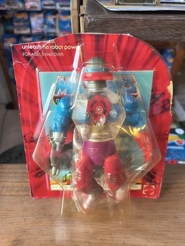 Mattel 1984 Vintage Roboto Action Figure Masters of the Universe