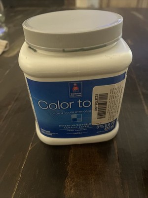 1 Qt Sherwin Williams Color To Go Interior/exterior Acrylic Latex Satin 6215