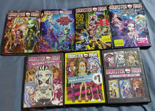 Monster High 7 DVD Lot