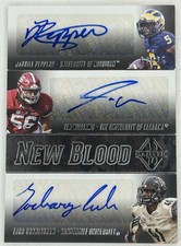 2017 Panini Majestic New Blood Jabrill Peppers Michigan Wolverines Auto /25