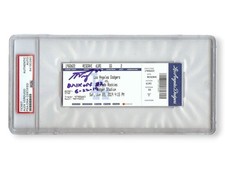 Alex Verdugo Signed Autographed Ticket 