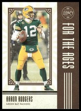 Aaron Rodgers 2020 Panini Legacy #FTA-AR For the Ages Green Bay Packers