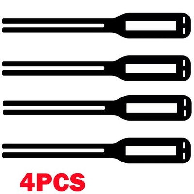 4x Black Adjustable Wrist Brace Pain Support Wrist Brace For TFCC Wrist Band US