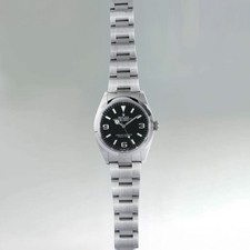 Rolex Explorer 124270 Silver Oyster Bracelet with Silver Bezel